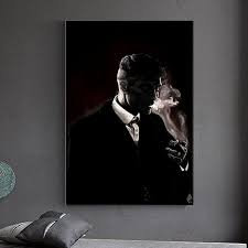 Thomas Shelby Peaky Blinders Canvas Wall Art Poster Canvas