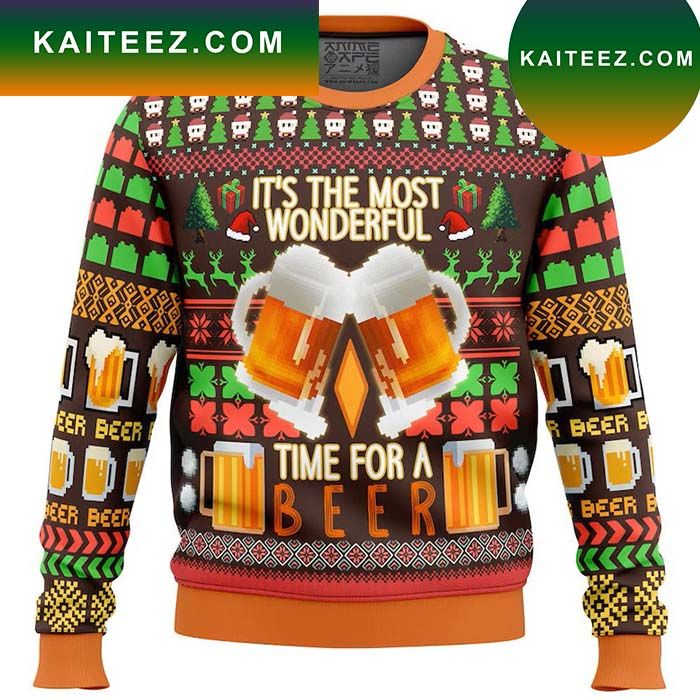Time for a Beer Ugly Sweater Time for a Beer Ugly Sweater