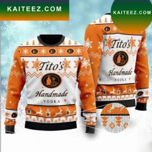 Tito’s Handmade Vodka Ugly Christmas Sweater