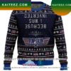 Top Gun Because I Was Inverted Ugly Christmas Sweater