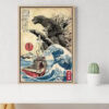 Ultra Instinct Son Goku Art Print Dragon Ball Z Anime Japanese Home Decor Poster Canvas