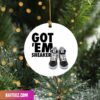 Silver Bullet Air Max 97 Sneaker Ornament
