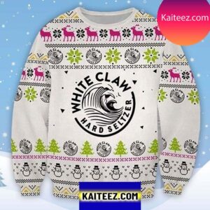 White Claw Hard Seltzer Christmas Ugly Sweater