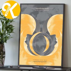 A Perfect Circle At Afas Live In Amsterdam NL On June 24 2026 Home Decor Poster Canvas