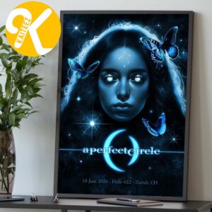 A Perfect Circle At Halle 622 In Zurich CH On June 18 2026 Home Decor Poster Canvas