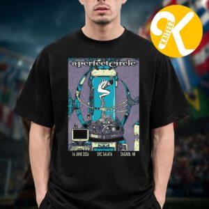 A Perfect Circle Poster Show At Src Salata In Zagreb HR On June 16 2026 Unisex T-Shirt