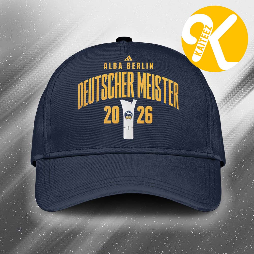 Alba Berlin x Adidas Deutscher Meister 2026 Basketball Bundesliga Champions Classic Cap Hat Snapback Alba Berlin x Adidas Deutscher Meister 2026 Basketball Bundesliga Champions Classic Cap Hat Snapback