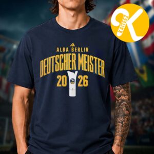 Alba Berlin x Adidas Deutscher Meister 2026 Basketball Bundesliga Champions Unisex T-Shirt