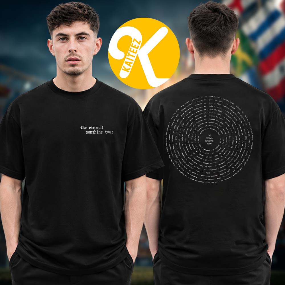 Ariana Grande Merch The Eternal Sunshine Tour 2026 Eternal Sunshine Tour Swirl Two Sided Unisex T-Shirt Ariana Grande Merch The Eternal Sunshine Tour 2026 Eternal Sunshine Tour Swirl Two Sided Unisex T-Shirt