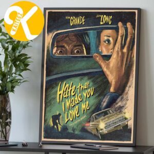 Ariana Grande Poster Music Video Hate That I Made You Love Me Home Decor Poster Canvas