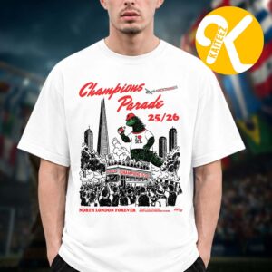 Arsenal Champions Parade 2025 2026 North London Forever Unisex T-Shirt