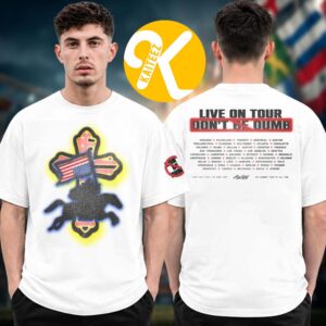 Asap Rocky Dont Be Dumb Tour 2026 Merch Airbrush Dateback Unisex T-Shirt