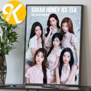 BABYMONSTER New Poster Sugar Honey Ice Tea Out June 8th 2026 Home Decor Poster Canvas