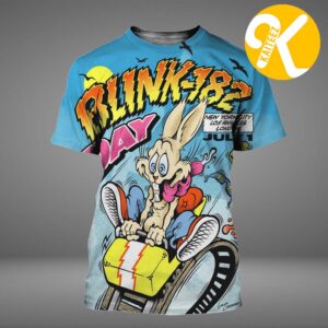 Blink 182 New York City Los Angeles London July 1st Is The 182nd Day Of The Year Roller Coaster All Over Print Shirt