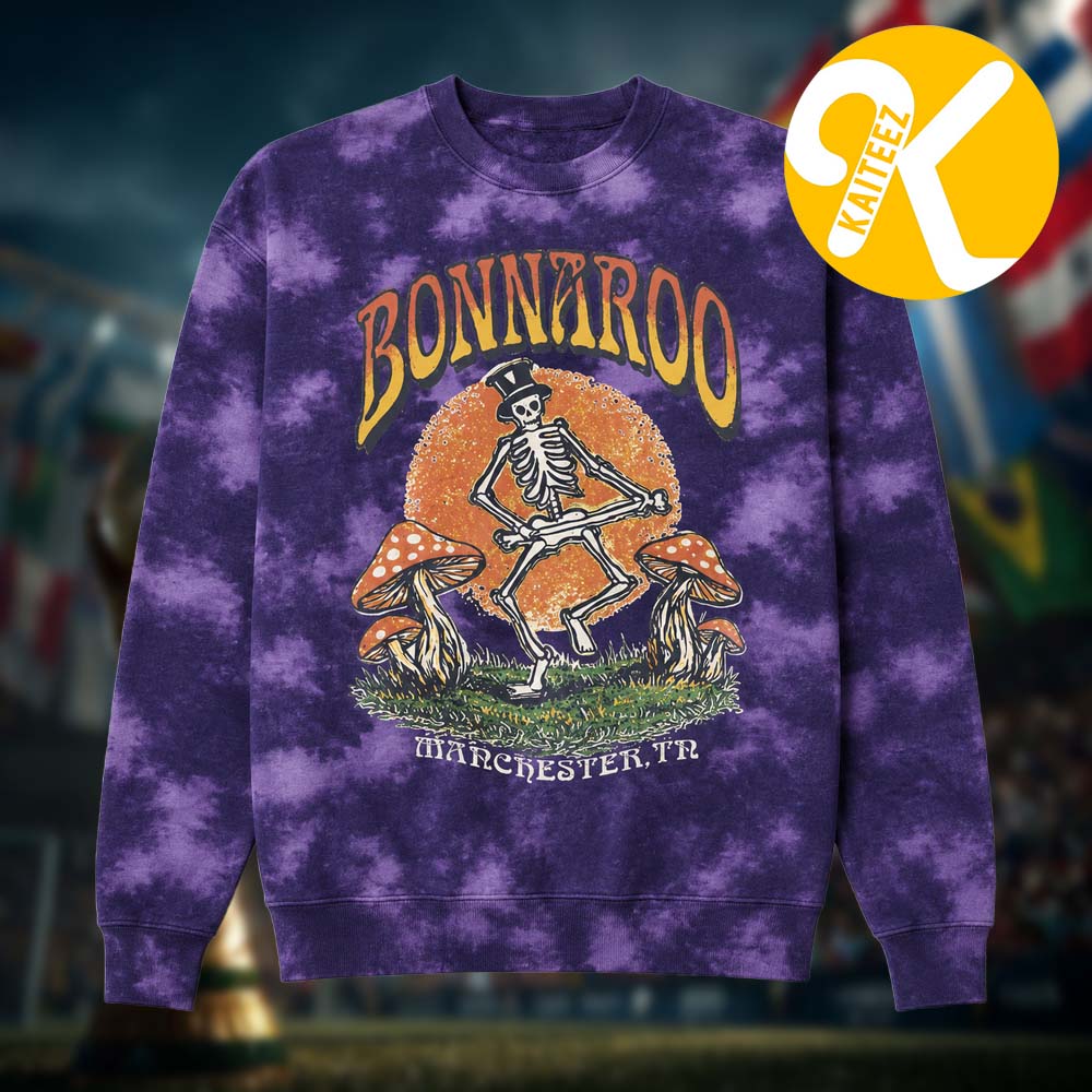 Bonnaroo Festival 2026 Merch In Manchester TN On June 11-14 2026 Skeleton Guitar Unisex Sweatshirt Bonnaroo Festival 2026 Merch In Manchester TN On June 11-14 2026 Skeleton Guitar Unisex Sweatshirt