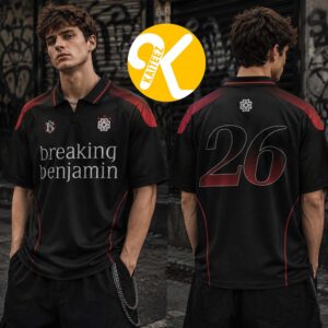 Breaking Benjamin Merch BBFC Home World Cup Jersey