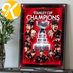 Carolina Hurricanes Are Your Stanley Cup Champions 2026 Home Decor Poster Canvas