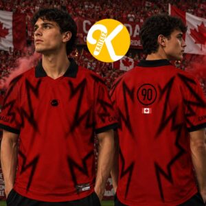 Catus Jack X Nike Total 90 World Cup Canada Retro Soccer Jersey