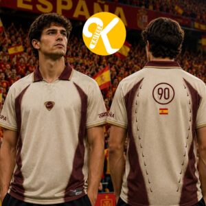 Catus Jack X Nike Total 90 World Cup Spain Retro Soccer Jersey