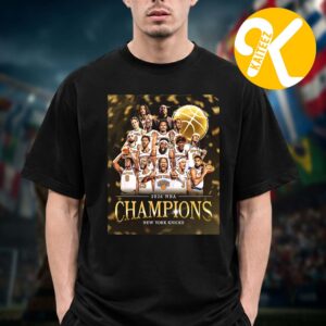 Congrats New York Knicks Are Your NBA Champions 2025 2026 For The First Time In 53 Years Unisex T-Shirt
