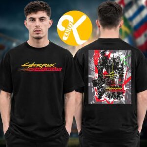 Cyberpunk Edgerunners 2 Released On June 29 2026 Official Two Sided Unisex T-Shirt