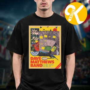Dave Matthews Band At Forest Hills Stadium In Forest Hills NU On June 10 2026 Unisex T-Shirt