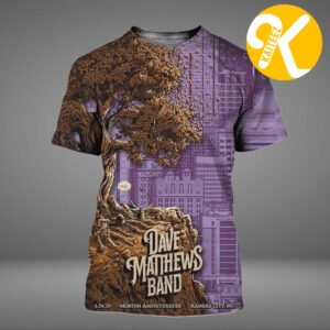 Dave Matthews Band At Morton Amphitheater In Kansas City MO On June 24 2026 All Over Print Shirt