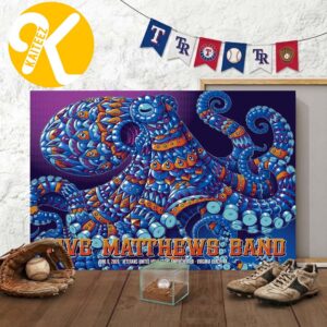 Dave Matthews Band At Veterans United Home Loans Amphitheater In Virginia VA On June 6 2026 Home Decor Poster Canvas