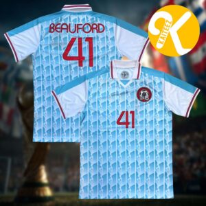 Dave Matthews Band Merch Tour 2026 Carter Beauford Soccer Jersey Home Kit