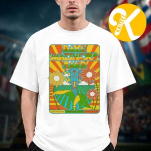 Dave Matthews Band Poster Two Night At Ruoff Music Center In Noblesville IN On June 26 27 2026 Unisex T-Shirt