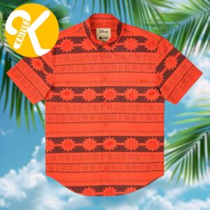 Disney Moana Daughter Of The Sea RSVLTS Collection Summer Hawaiian Shirt