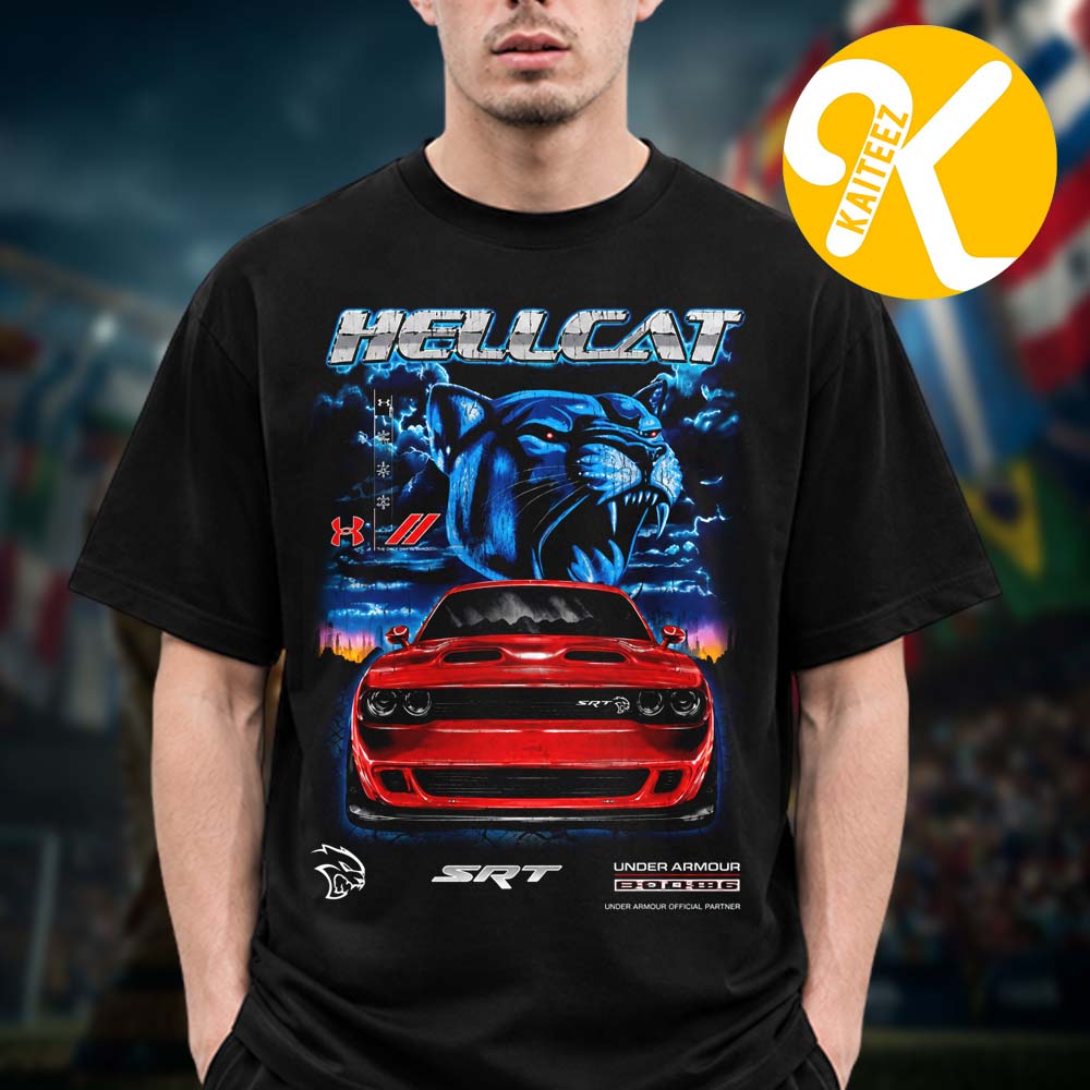 Dodge x Under Armour SRT Limited Edition Collaboration Hellcat Panther Storm Unisex T-Shirt Dodge x Under Armour SRT Limited Edition Collaboration Hellcat Panther Storm Unisex T-Shirt