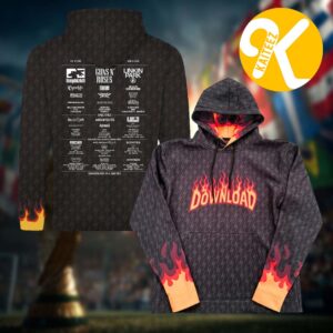 Download XXIII 2026 Festival Music Flame Line Up Unisex Hoodie Shirt