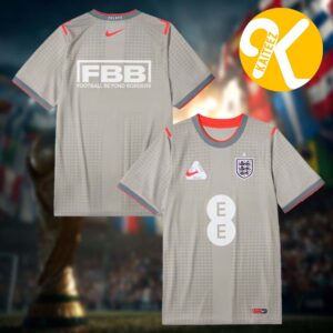 England x Palace Nike X2 2026 Collab Kits Soccer Jersey