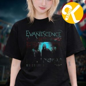 Evanescence 2026 World Tour Merch Static Photo Women Tee