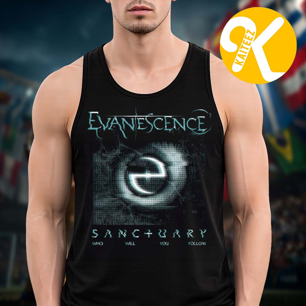 Evanescence 2026 World Tour Merch Who Will You Follow Muscle Tank Top Evanescence 2026 World Tour Merch Who Will You Follow Muscle Tank Top