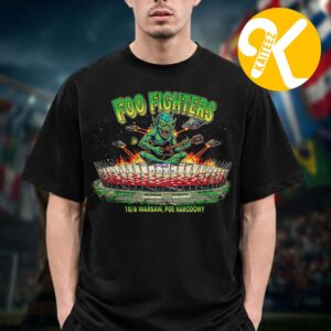 Foo Fighters Event Shirt Warsaw At PGE Narodowy In Warsaw Poland On June 15 2026 Unisex T-Shirt