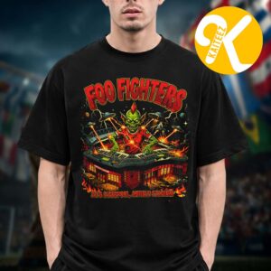 Foo Fighters Event Tee Night 2 At Anfield Stadium In Liverpool UK On June 27 2026 Unisex T-Shirt