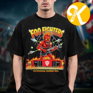 Foo Fighters Event Tee Stockholm At Strawberry Arena In Stockholm SE On June 12 2026 Unisex T-Shirt