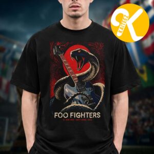 Foo Fighters Exclusive Event Poster Oslo At Unity Arena In Oslo Norway On June 10 2026 Unisex T-Shirt