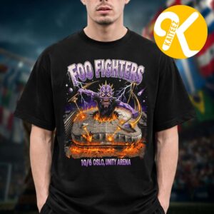 Foo Fighters Exclusive Event Shirt Oslo At Unity Arena In Oslo Norway On June 10 2026 Unisex T-Shirt