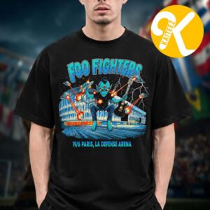 Foo Fighters Paris France Event Tee At LA Defense Arena In Paris FR On June 19 2026 Unisex T-Shirt