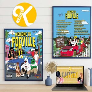Foos Gone Wild The Sickest Comedy Album Cover Tracklist Welcome To Fooville Home Decor Poster Canvas