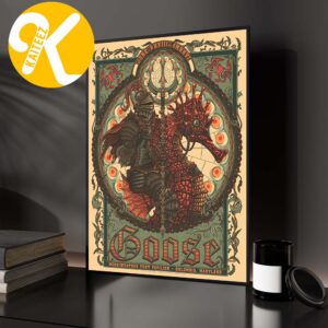 Goose The Band At Merriweather Post Pavilion In Columbia Maryland On June 28 2026 Home Decor Poster Canvas