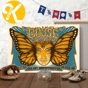 Goose The Band At Red Hat Amphitheater In Raileigh NC On June 26 27 2026 Art By Reuben Rude Home Decor Poster Canvas