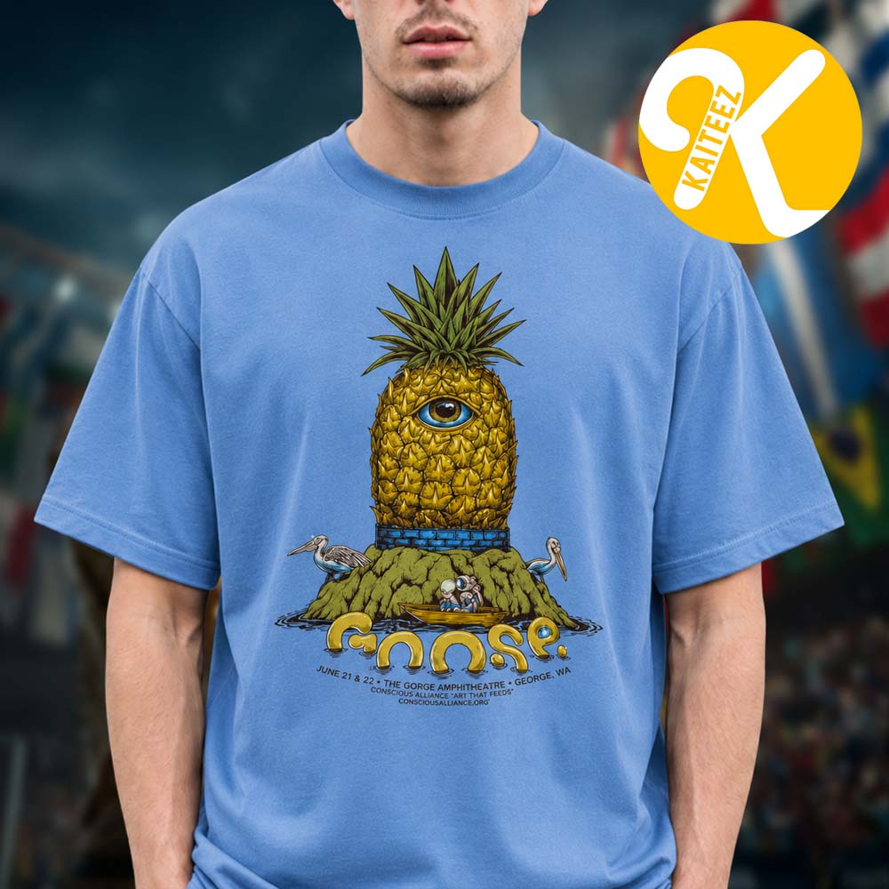 Goose The Band Event Tee At Firefly Distillery In Charleston SC On June 23 24 2026 Unisex T-Shirt Goose The Band Event Tee At Firefly Distillery In Charleston SC On June 23 24 2026 Unisex T-Shirt