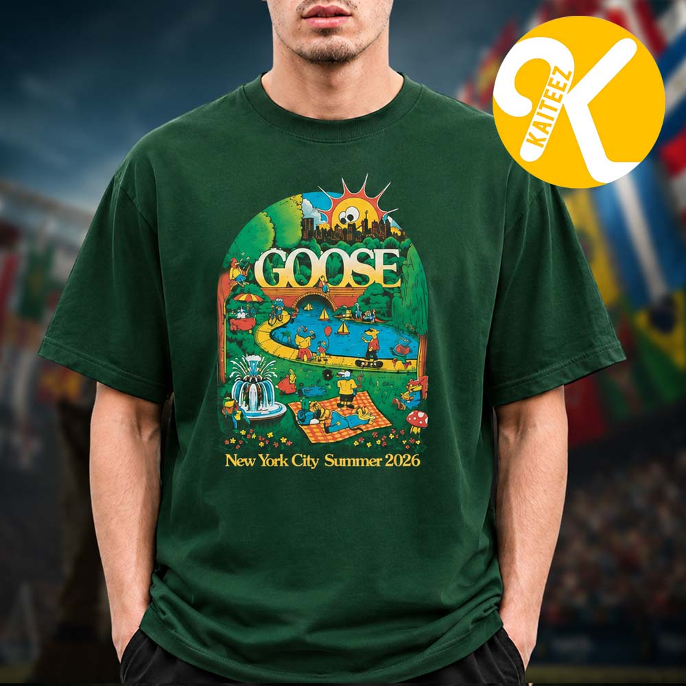 Goose The Band Event Tee Summer Stage 2026 In Central Park NYC On June 21 2026 Unisex T-Shirt Goose The Band Event Tee Summer Stage 2026 In Central Park NYC On June 21 2026 Unisex T-Shirt