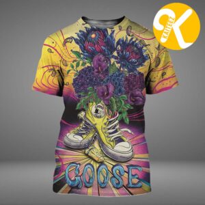 Goose The Band Summer Tour 2026 Rick Yellow Chucks All Over Print Shirt
