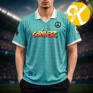 Gorillaz FC Soocer Jersey Celebrates Albums The Mountain