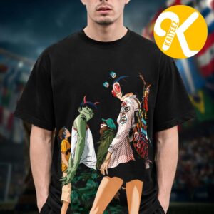 Gorrillaz Merch Tottenham Stadium Photo Band Unisex T-Shirt